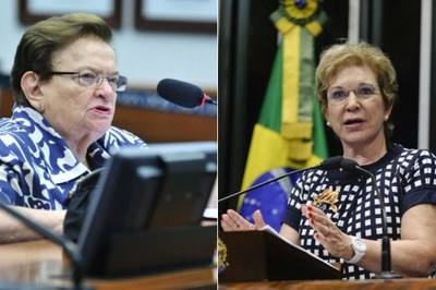 Luiza Erundina e Marta Suplicy querem retornar à prefeitura de SP (Fotos: Gabriela Korossy e Moreira Mariz/Agência Senado).