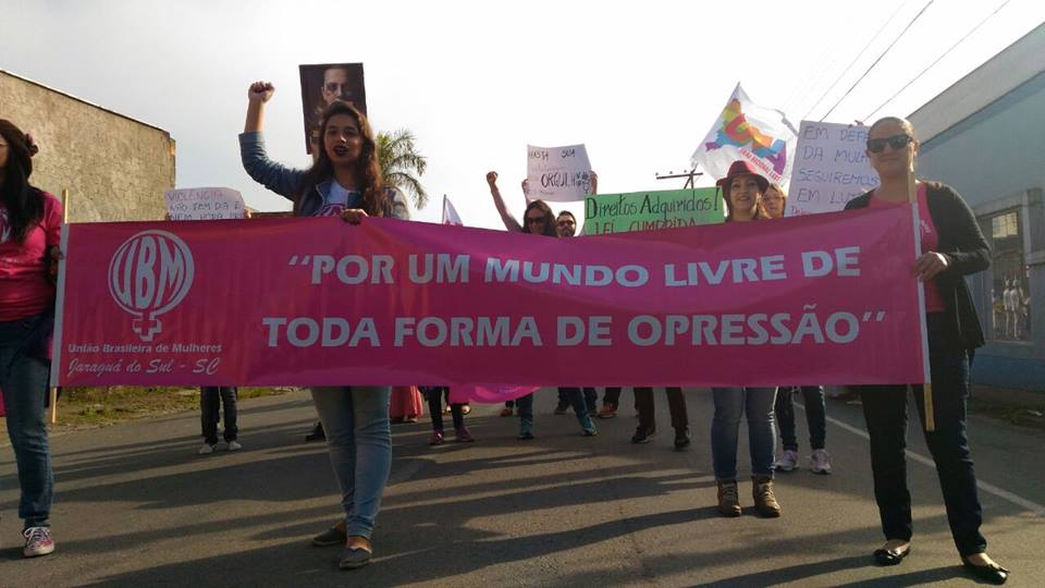 A ativista percebeu a necessidade de uma organização que levantasse a bandeira feminista em Jaraguá do Sul/ Foto: arquivo pessoal