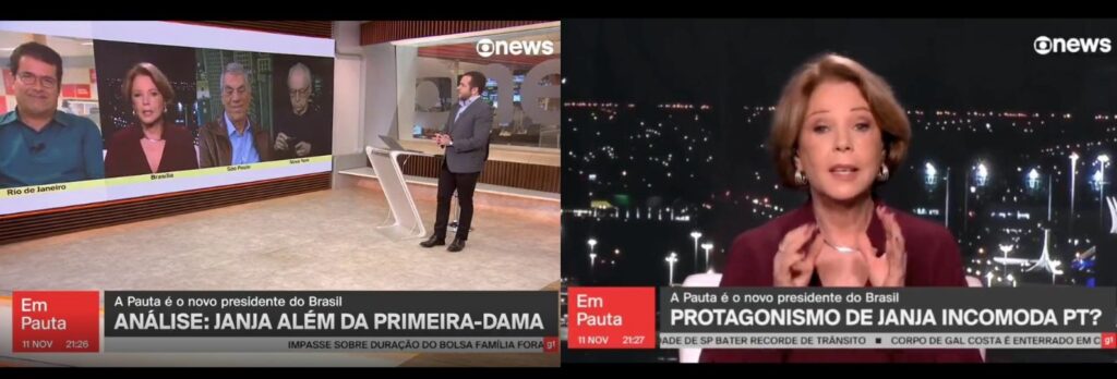 Pílulas_do_discernimento_Primeira_dama_Eliane_Cantanhêde_Janja_Lula